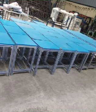Aluminium Profile Tables and Racks fabricated by Smart Weld Engineering, photo 5