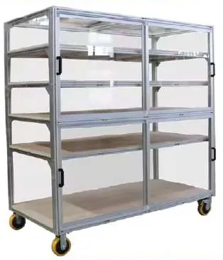 Aluminium Profile Tables and Racks fabricated by Smart Weld Engineering, photo 6