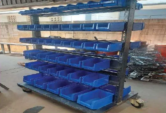 Bin Racks fabricated by Smart Weld Engineering, photo 2