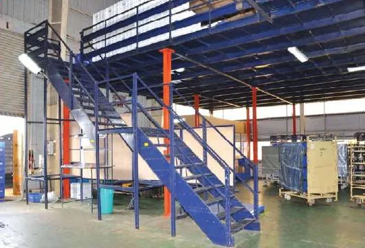 Mezzanine Floors fabricated by Smart Weld Engineering, photo 2